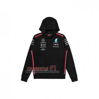 Sudadera con Capucha del Mercedes Amg Petronas F1 2023 Negro