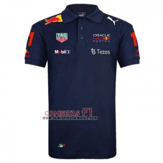 Polo del Red Bull F1 NO.11 2022 Azul