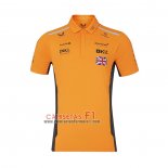 Polo del Mclaren F1 2024 Naranja Negro