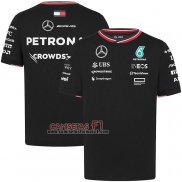Polo del Mercedes Amg Petronas F1 2024 Negro