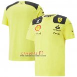 Camiseta Scuderia Ferrari F1 Special Edition 2022 Amarillo