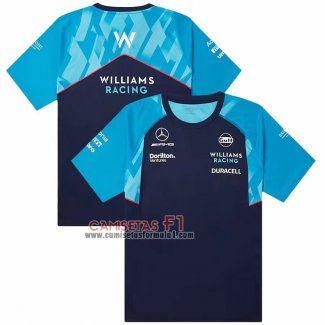 Camiseta Williams Racing F1 2023 Azul