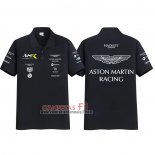 Polo del Aston Martin F1 2023 Negro