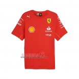 Camiseta Scuderia Ferrari F1 2024 Rojo