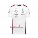 Camiseta Mercedes Amg Petronas F1 2023 Blanco