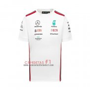 Camiseta Mercedes Amg Petronas F1 2023 Blanco